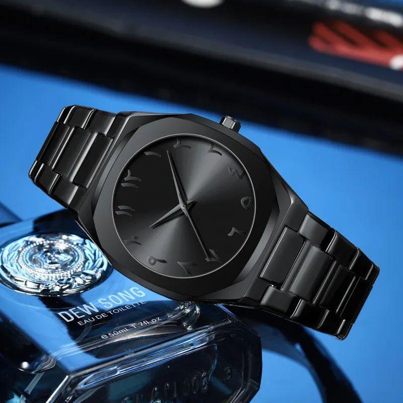 Nooré™Black Arabic Aura Watch