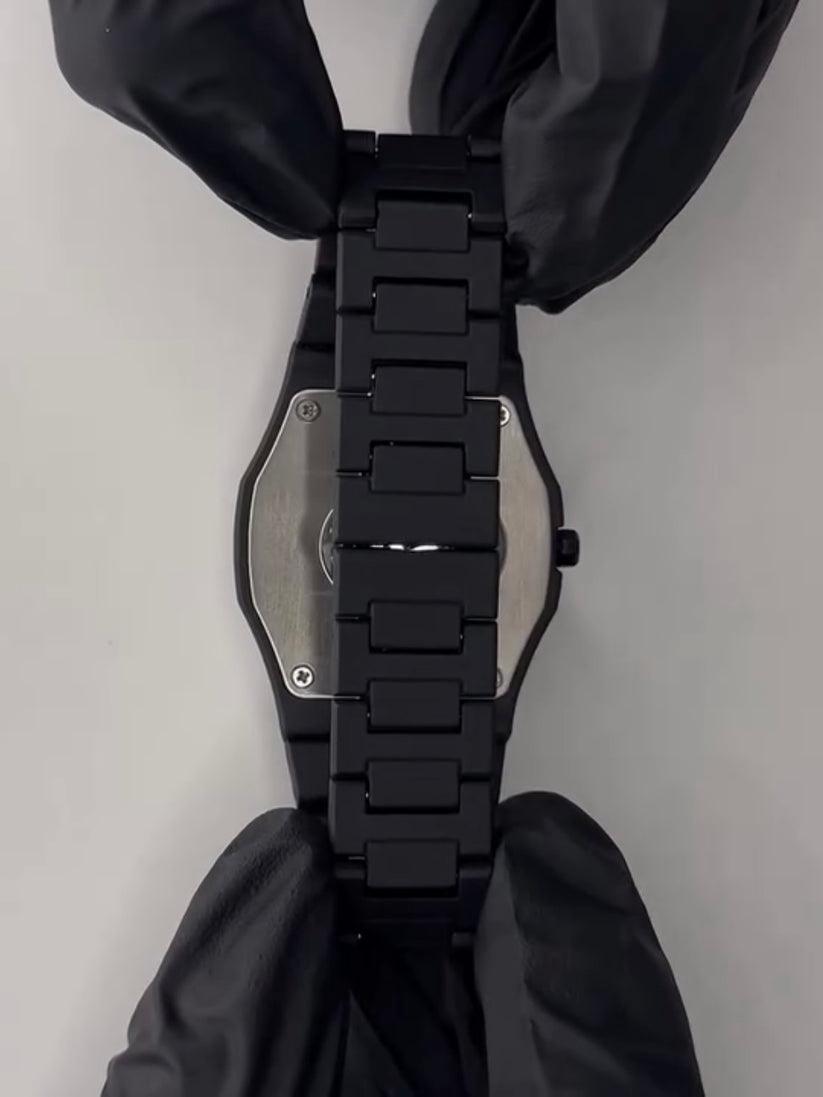 Nooré™Black Arabic Aura Watch