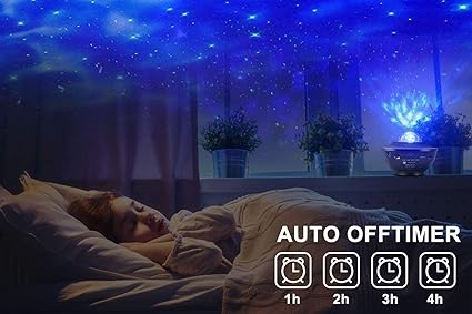Nooré™ Galaxy Ocean Light Projector – بروجكتر ضوء المجرة والمحيط