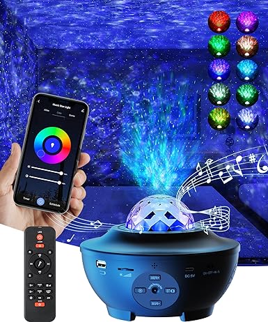 Nooré™ Galaxy Ocean Light Projector – بروجكتر ضوء المجرة والمحيط