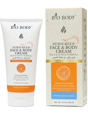 BIO BODY – Sunscreen Face & Body Cream (Original)  بايو بودي – كريم واقي الشمس للوجه والجسم (أصلي)