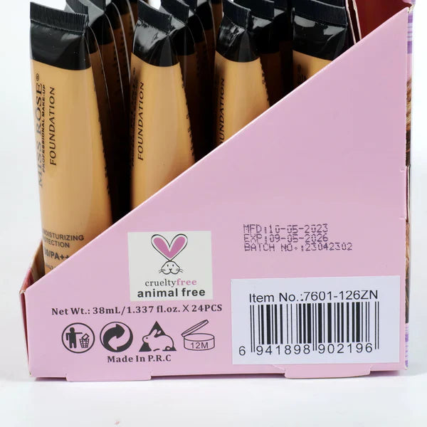 Liquid Foundation With SPF  فاونديشن سائل مع واقي شمس