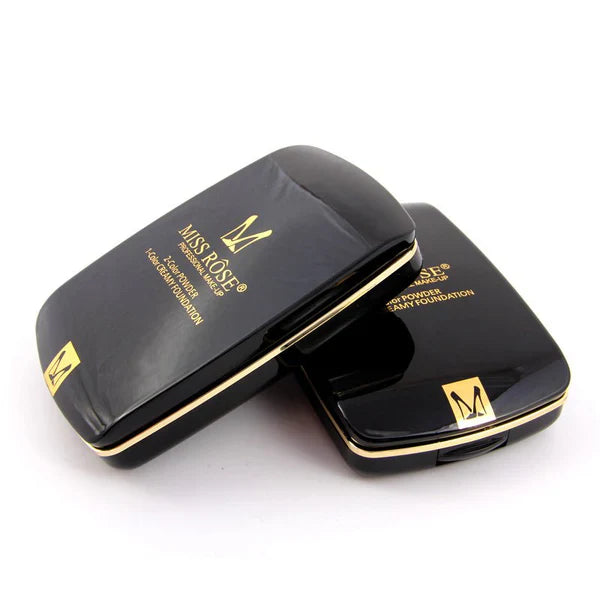 Miss Rose – 2-in-1 Compact Powder  ميس روز – بودرة كومباكت 2 في 1